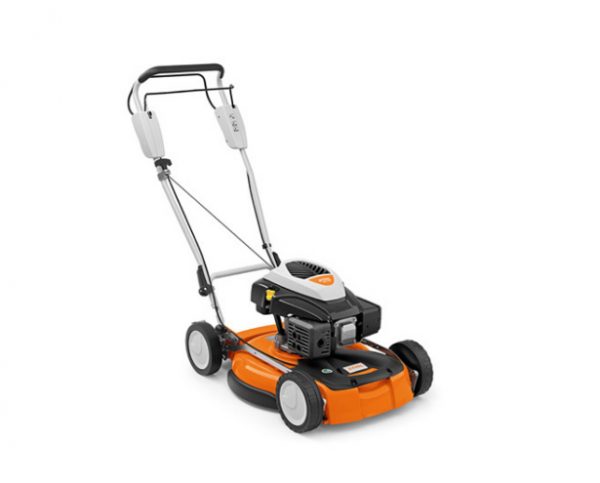 STIHL RM 4 RT petrol, self-mulching lawnmower available from Meldrums Garden Machinery and Equipment, Cupar, Fife