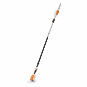 STIHL HTA 66 cordless telescopic pole pruner, available from Meldrums Garden Machinery and Equipment, Cupar, Fife